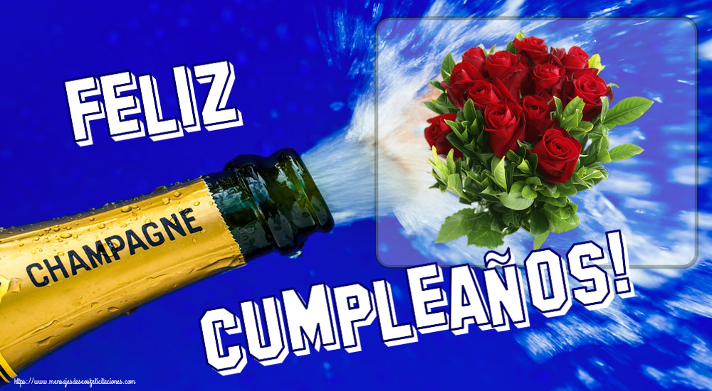 Felicitaciones de cumpleaños - 🌼 ¡Feliz Cumpleaños! ~ rosas rojas - mensajesdeseosfelicitaciones.com