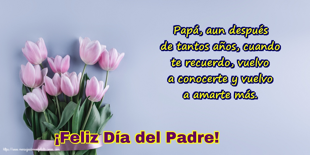 Día del Padre ¡Feliz Día del Padre!