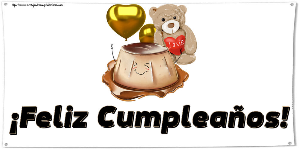 Felicitaciones para niños - ¡Feliz Cumpleaños! ~ tarta de amor - mensajesdeseosfelicitaciones.com