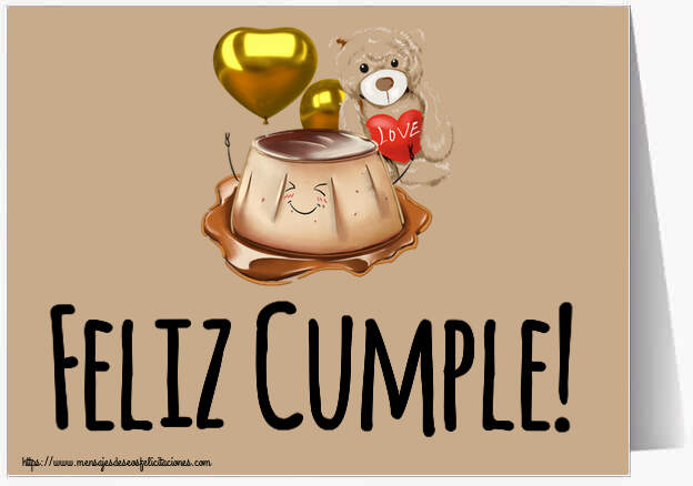Felicitaciones para niños - Feliz Cumple! ~ tarta de amor - mensajesdeseosfelicitaciones.com