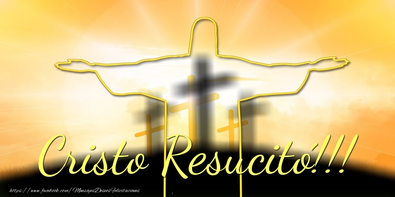 Felicitaciones de pascua - Cristo Resucitó!!! - mensajesdeseosfelicitaciones.com