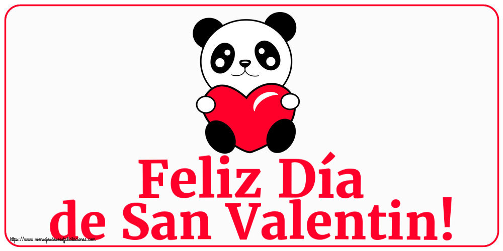 Felicitaciones de San Valentín - Feliz Día de San Valentin! ~ osito de peluche con corazón - mensajesdeseosfelicitaciones.com
