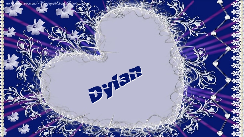 Felicitaciones de amor - Corazón | Dylan
