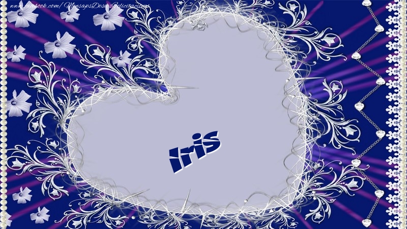 Felicitaciones de amor - Iris