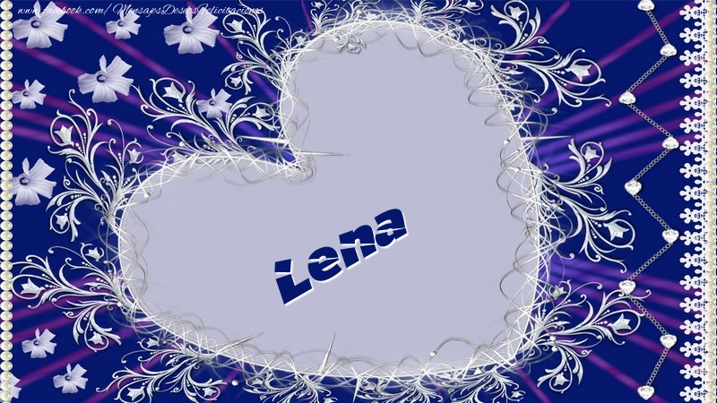 Felicitaciones de amor - Lena