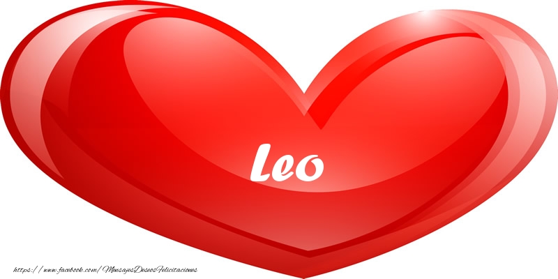 Felicitaciones de amor - Corazón | Leo en corazon!