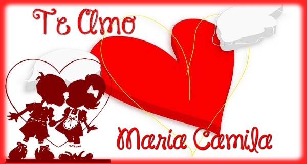 Felicitaciones de amor - Te Amo, María Camila