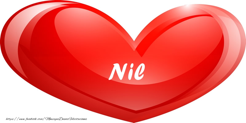 Felicitaciones de amor - Corazón | Nil en corazon!
