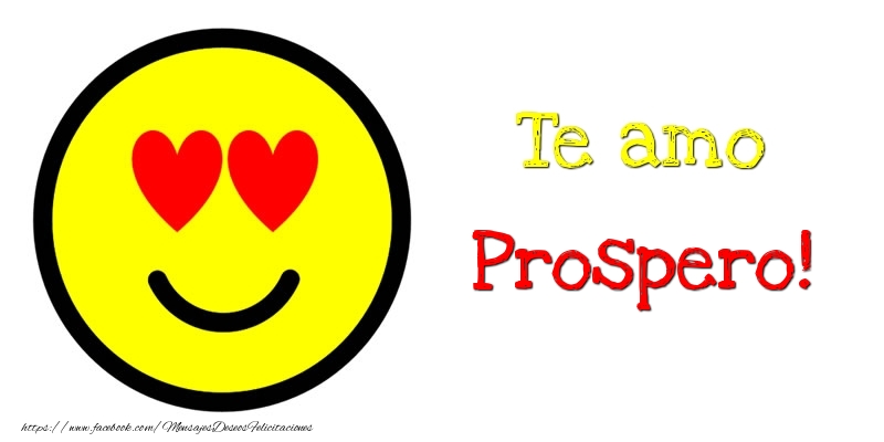 Felicitaciones de amor - Emoticones | Te amo Prospero!