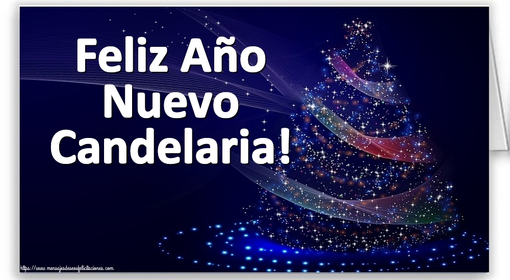 Felicitaciones de Año Nuevo - Feliz Año Nuevo Candelaria!