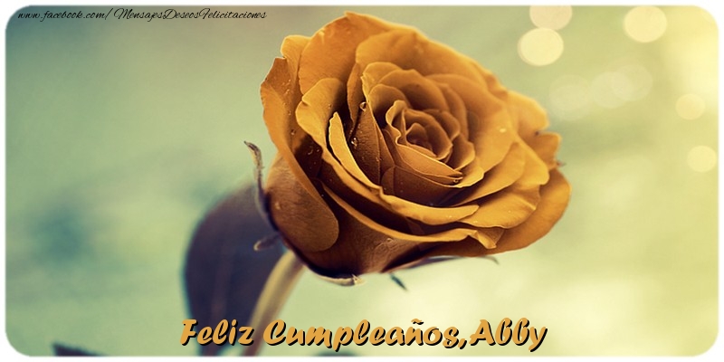 Felicitaciones de cumpleaños - Rosas | Feliz Cumpleaños, Abby
