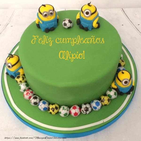 Felicitaciones de cumpleaños - Tartas | Feliz cumpleaños, Alipio!