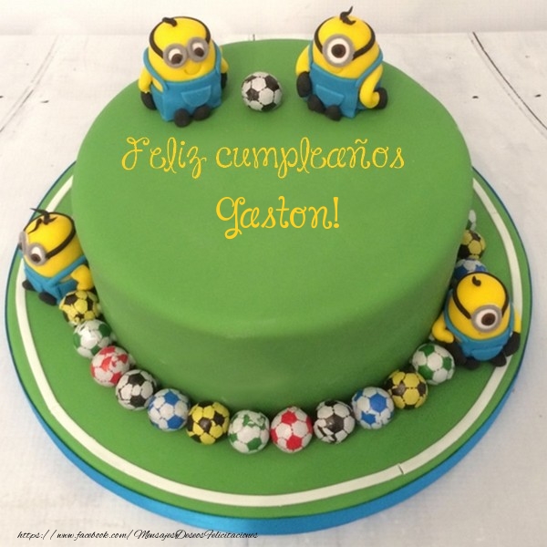 Felicitaciones de cumpleaños - Tartas | Feliz cumpleaños, Gaston!