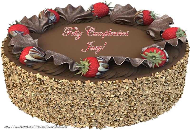 Felicitaciones de cumpleaños - Tartas | Feliz Cumpleaños Jacy!