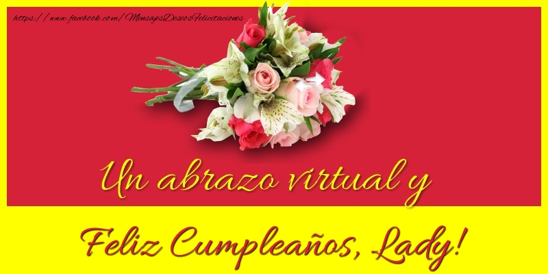 Felicitaciones de cumpleaños - Ramo De Flores | Feliz Cumpleaños, Lady!