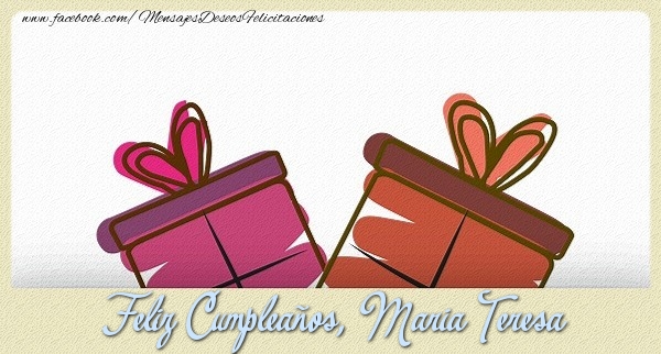 Felicitaciones de cumpleaños - Champán | Feliz Cumpleaños, Maria Teresa