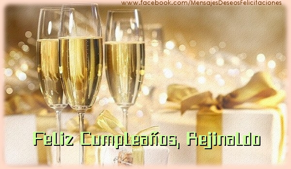 Felicitaciones de cumpleaños - Champán | Feliz cumpleaños, Rejinaldo