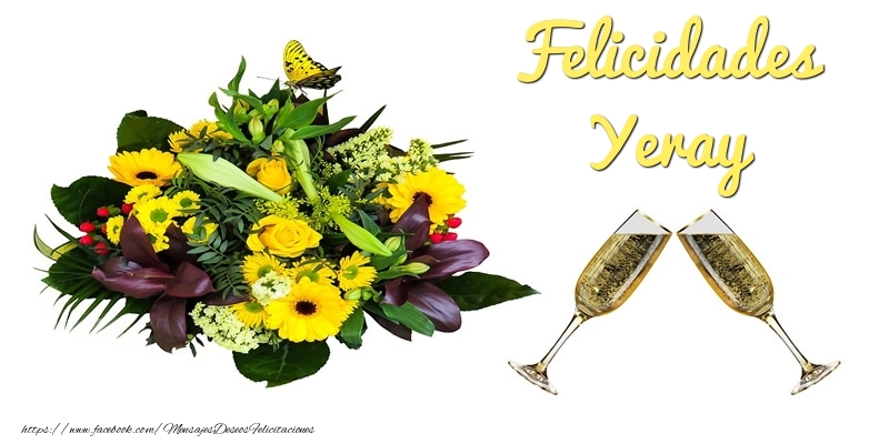 Felicitaciones de cumpleaños - Felicidades Yeray