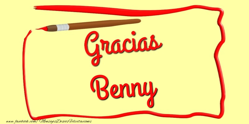 Felicitaciones de gracias - Mensajes | Gracias Benny