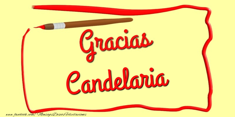 Felicitaciones de gracias - Mensajes | Gracias Candelaria