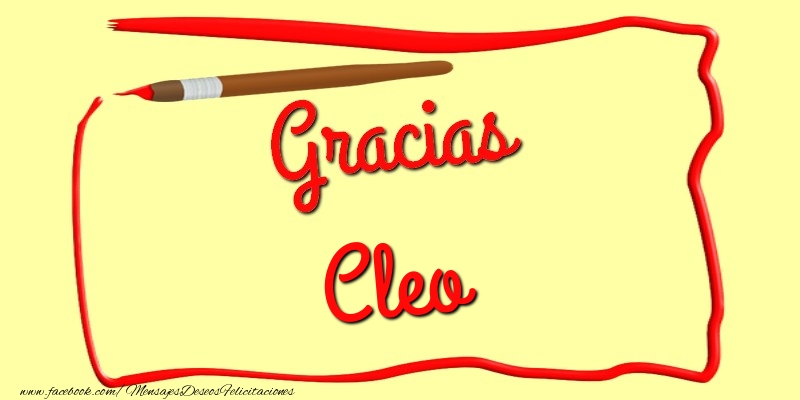 Felicitaciones de gracias - Mensajes | Gracias Cleo