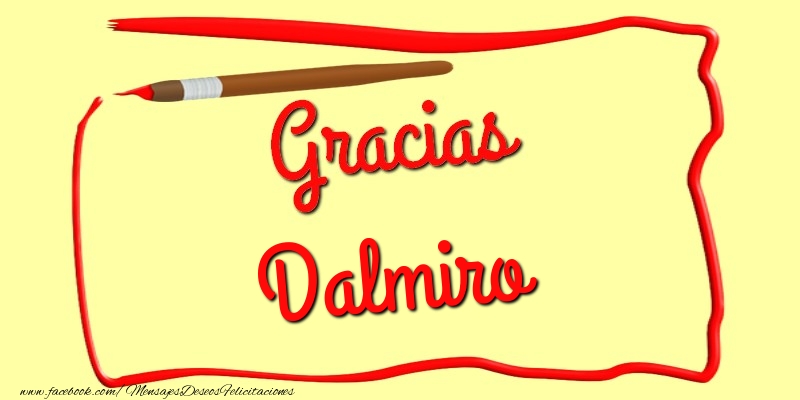 Felicitaciones de gracias - Mensajes | Gracias Dalmiro