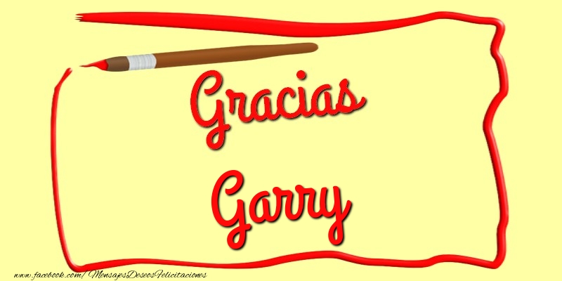 Felicitaciones de gracias - Mensajes | Gracias Garry