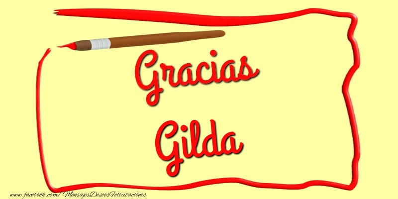 Felicitaciones de gracias - Mensajes | Gracias Gilda