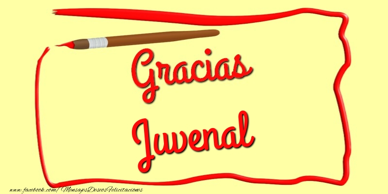 Felicitaciones de gracias - Mensajes | Gracias Juvenal