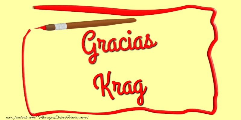 Felicitaciones de gracias - Mensajes | Gracias Krag