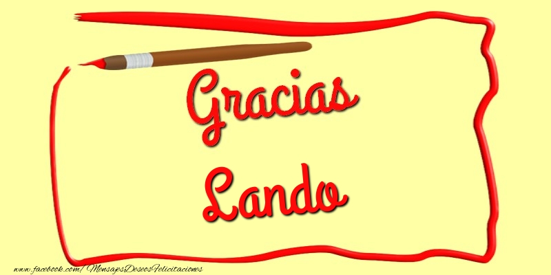 Felicitaciones de gracias - Mensajes | Gracias Lando
