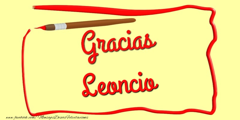 Felicitaciones de gracias - Mensajes | Gracias Leoncio
