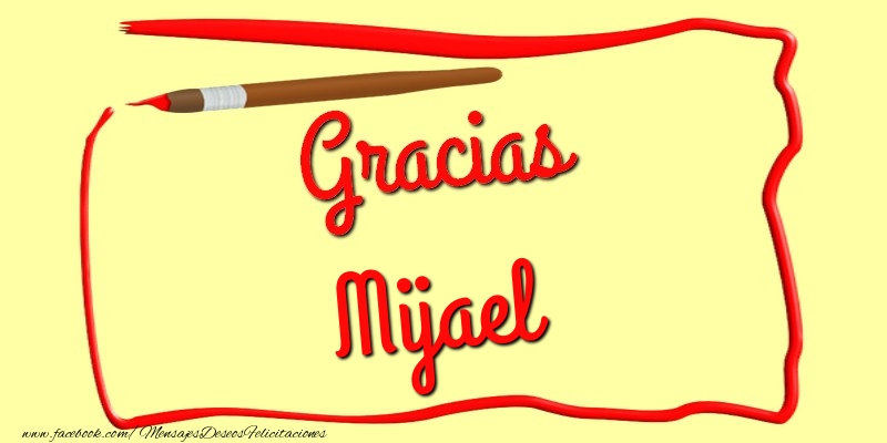 Felicitaciones de gracias - Mensajes | Gracias Mijael