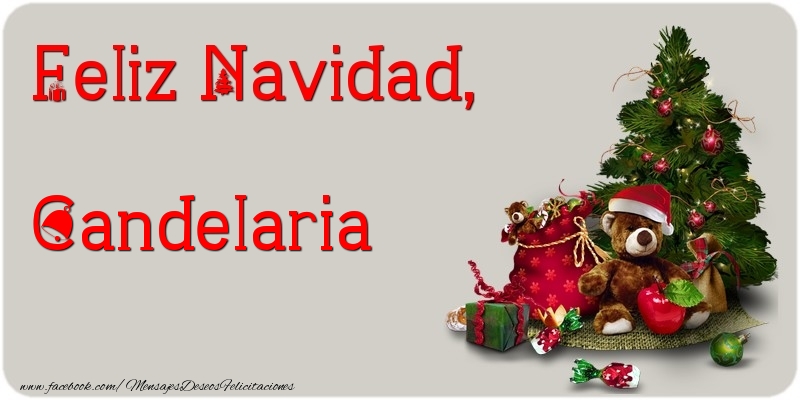 Felicitaciones de Navidad - Feliz Navidad, Candelaria