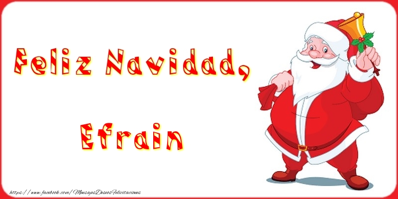 Felicitaciones de Navidad - Papá Noel | Feliz Navidad, Efrain