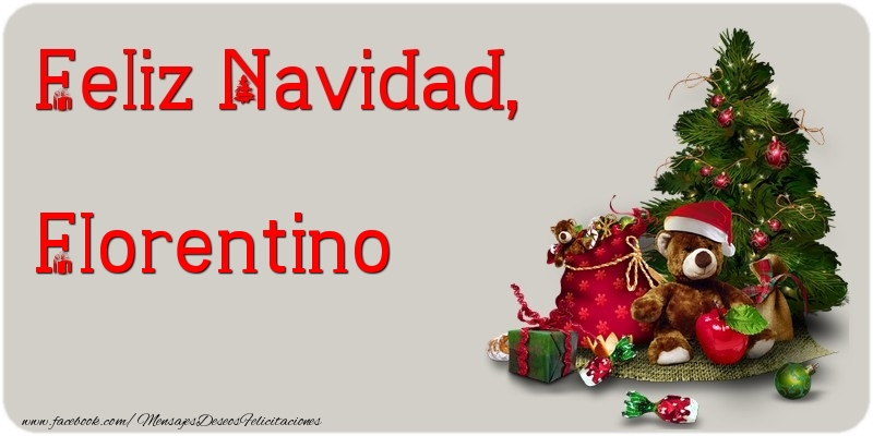 Felicitaciones de Navidad - Árbol De Navidad | Feliz Navidad, Florentino