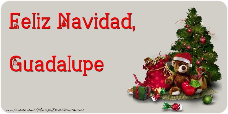 Felicitaciones de Navidad - Árbol De Navidad | Feliz Navidad, Guadalupe