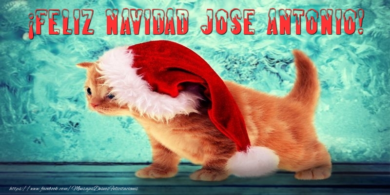 Felicitaciones de Navidad - ¡Feliz Navidad Jose Antonio!