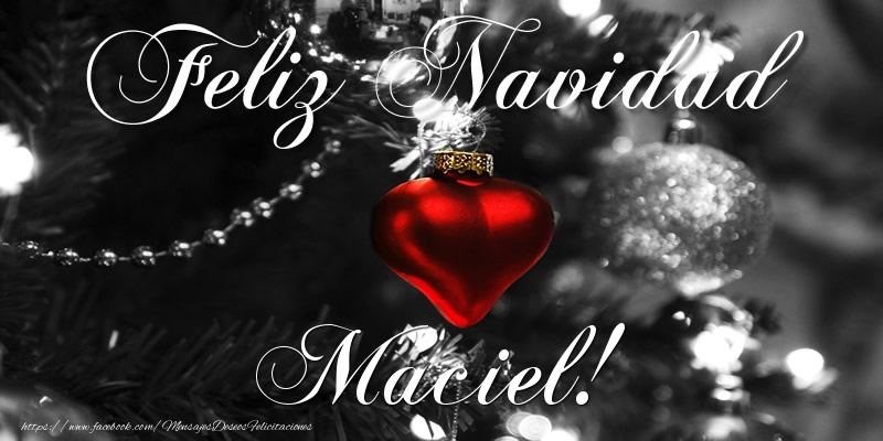 Felicitaciones de Navidad - Bolas De Navidad | Feliz Navidad Maciel!