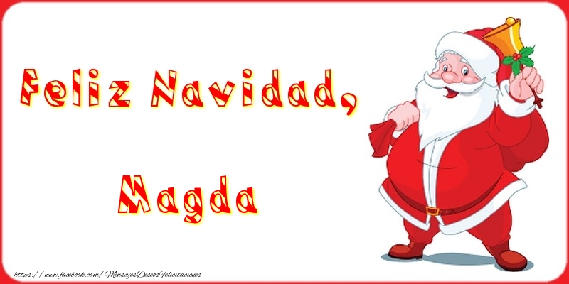 Felicitaciones de Navidad - Papá Noel | Feliz Navidad, Magda