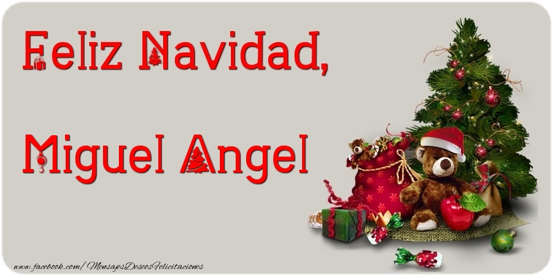 Felicitaciones de Navidad - Árbol De Navidad | Feliz Navidad, Miguel Angel