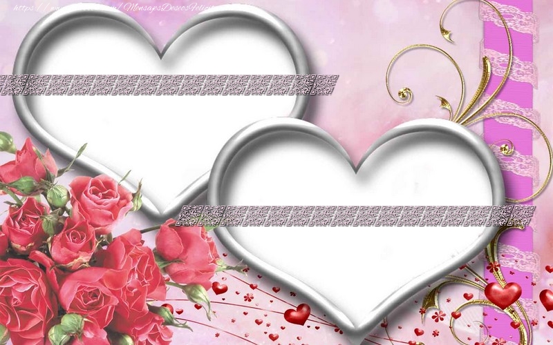 Felicitaciones Personalizadas de amor - Corazón & Rosas | ... ...