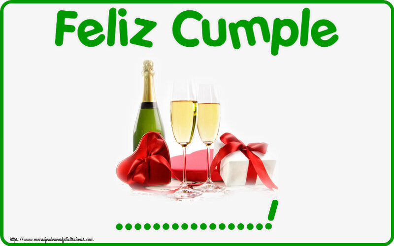 Felicitaciones Personalizadas de cumpleaños - 🥂🍾 Champán | Feliz Cumple ...!