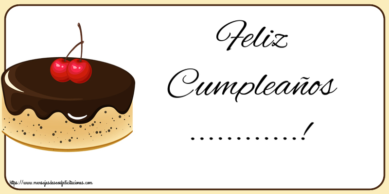 Felicitaciones Personalizadas de cumpleaños - 🎂 Tartas | Feliz Cumpleaños ...!