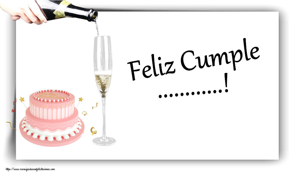 Felicitaciones Personalizadas de cumpleaños - 🎂 Tartas | Feliz Cumple ...!