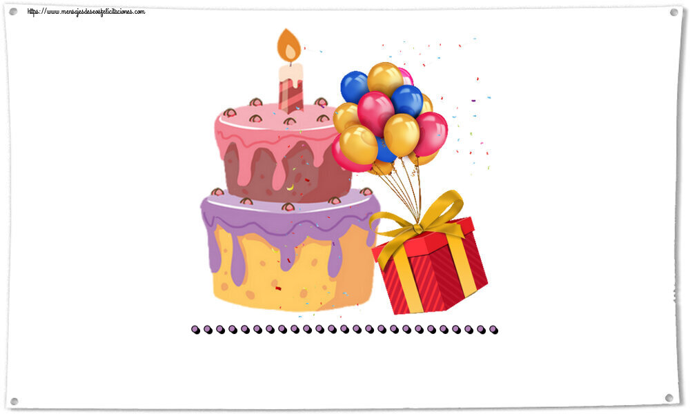 Felicitaciones Personalizadas de cumpleaños - 🎂 Tartas | ...