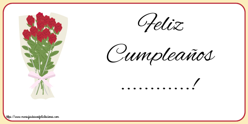 Felicitaciones Personalizadas de cumpleaños - Feliz Cumpleaños ...!