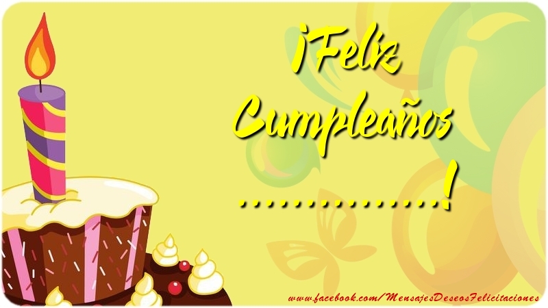 Felicitaciones Personalizadas de cumpleaños - 🎂 Globos & Tartas | ¡Feliz Cumpleaños ...