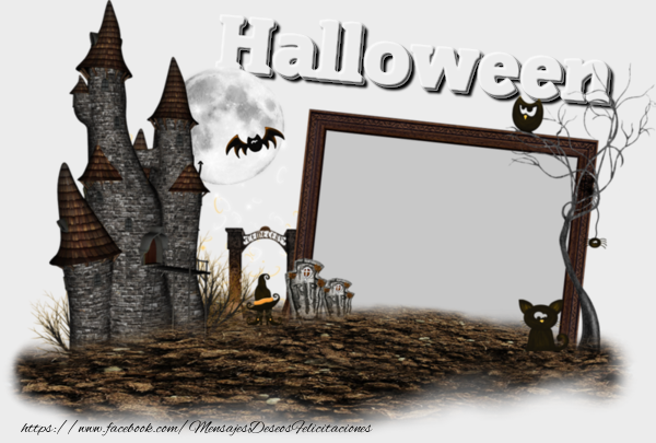 Felicitaciones Personalizadas de halloween - 1 Foto & Marco De Fotos | Halloween