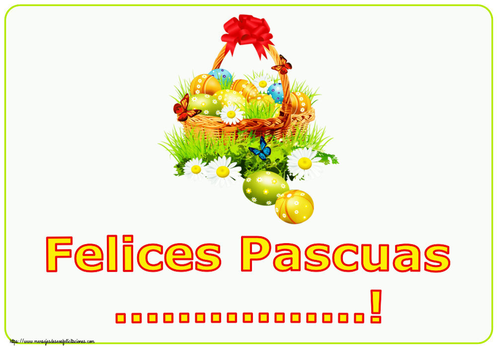 Felicitaciones Personalizadas de pascua - Huevos | Felices Pascuas ...!